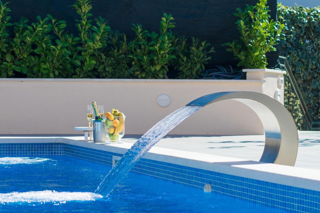 Villa Milena With Heated Pool And Jacuzzi Kostanje Exterior foto